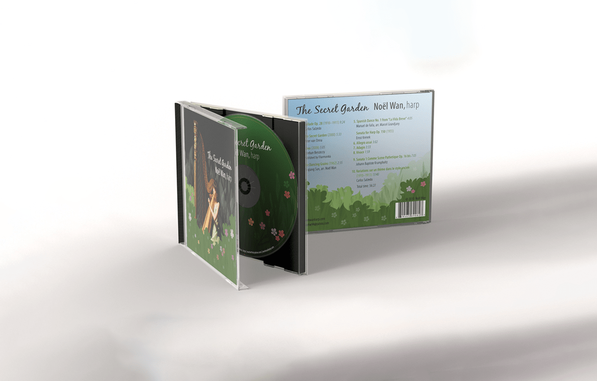 International Harp Festival Winner Noël Wan 2011 Harp Concert - The Secret Garden CD