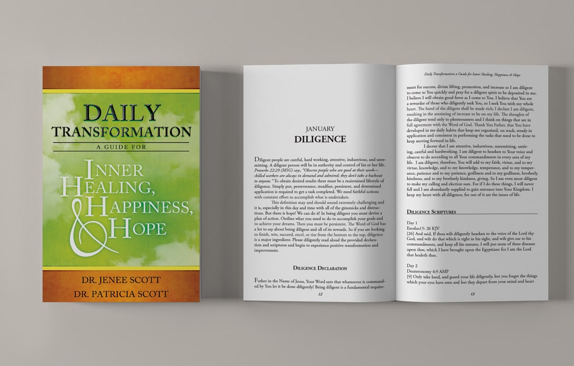 Daily Transformation A Guide for Inner Healing, Happiness, & Hope Book