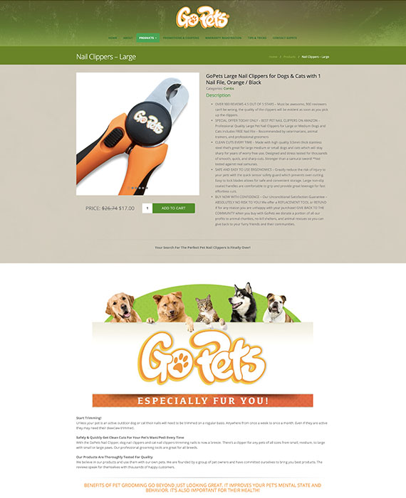 GoPets Nail Clipper 1