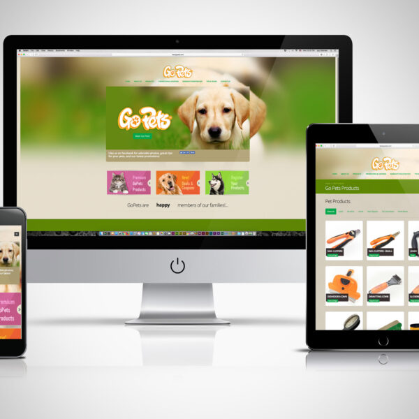 GoPets Responsive Website