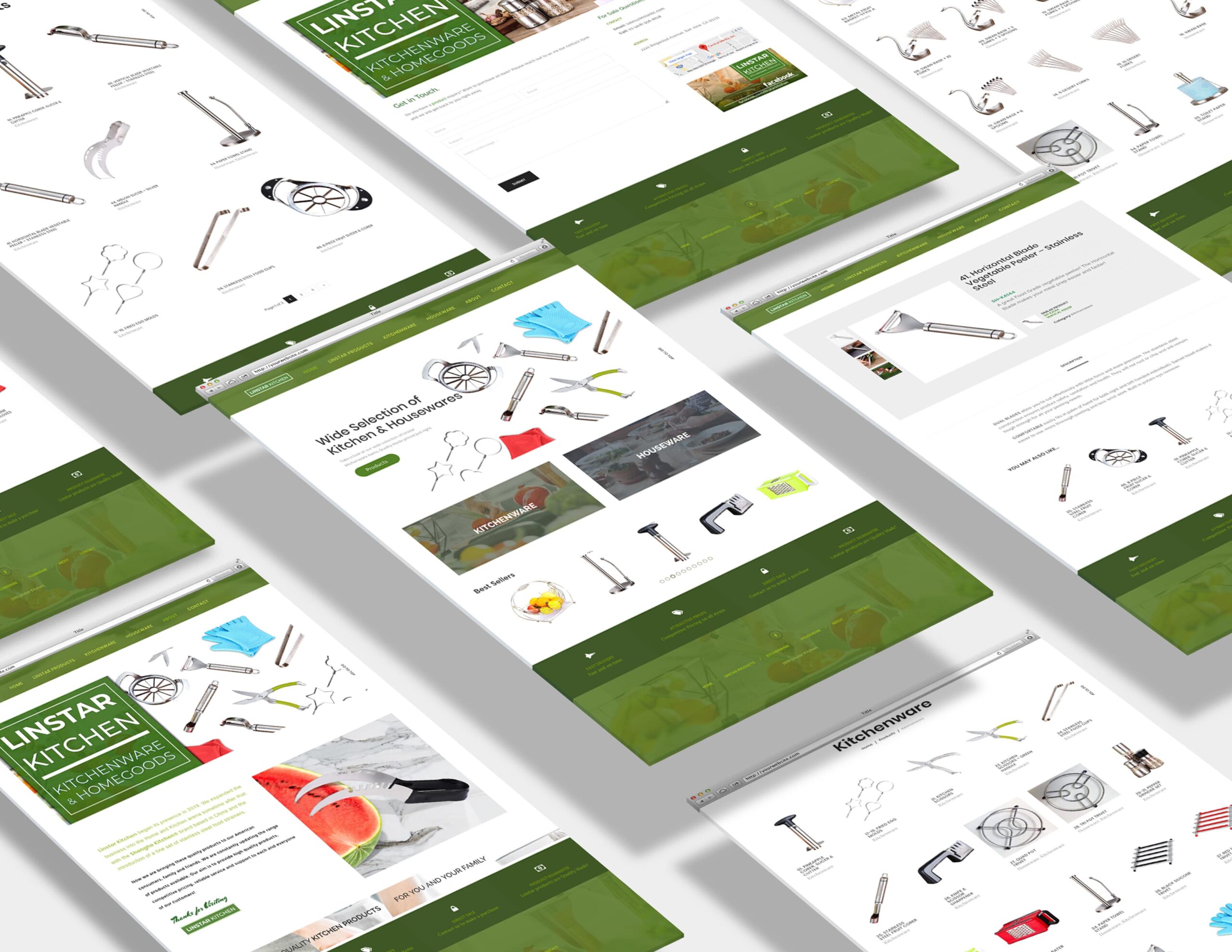 Linstar Kitchen Website