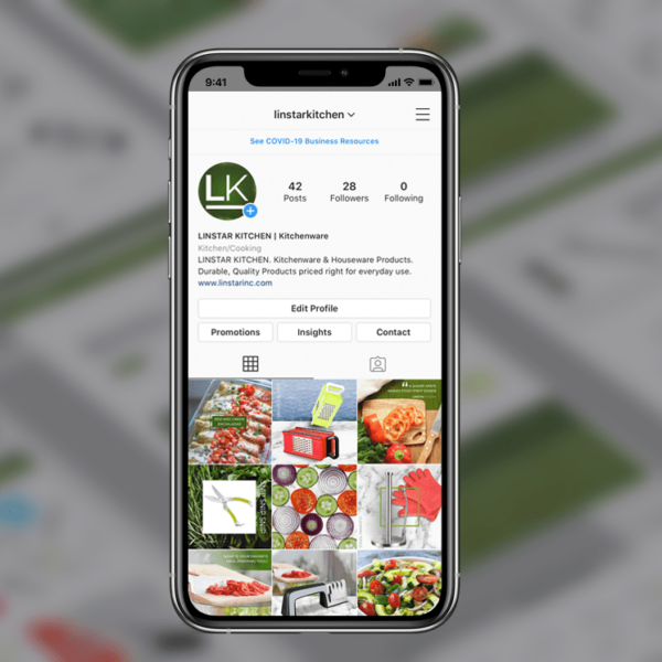 Linstar Kitchen Social Media - Instagram