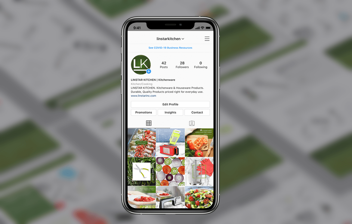 Linstar Kitchen Social Media - Instagram