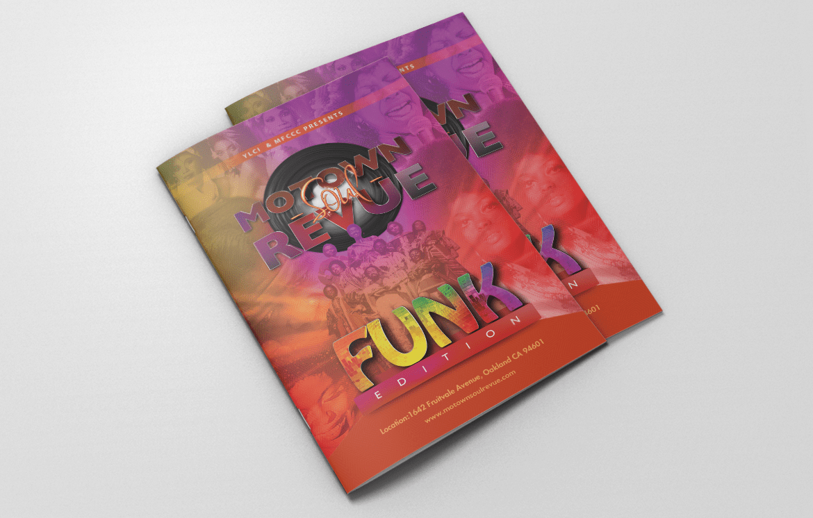 Motown Soul Revue Funk Edition Program