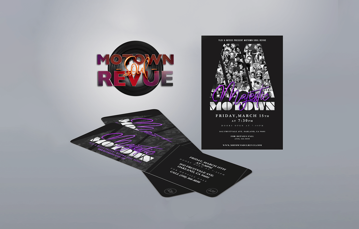 Motown Soul Revue - Majestic Motown Logo featured