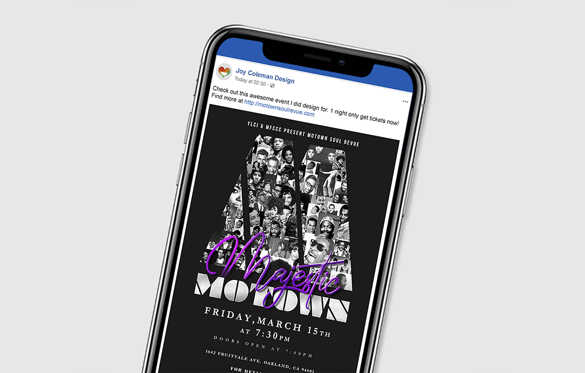 Motown Soul Revue Majestic Motown Social Media Promo
