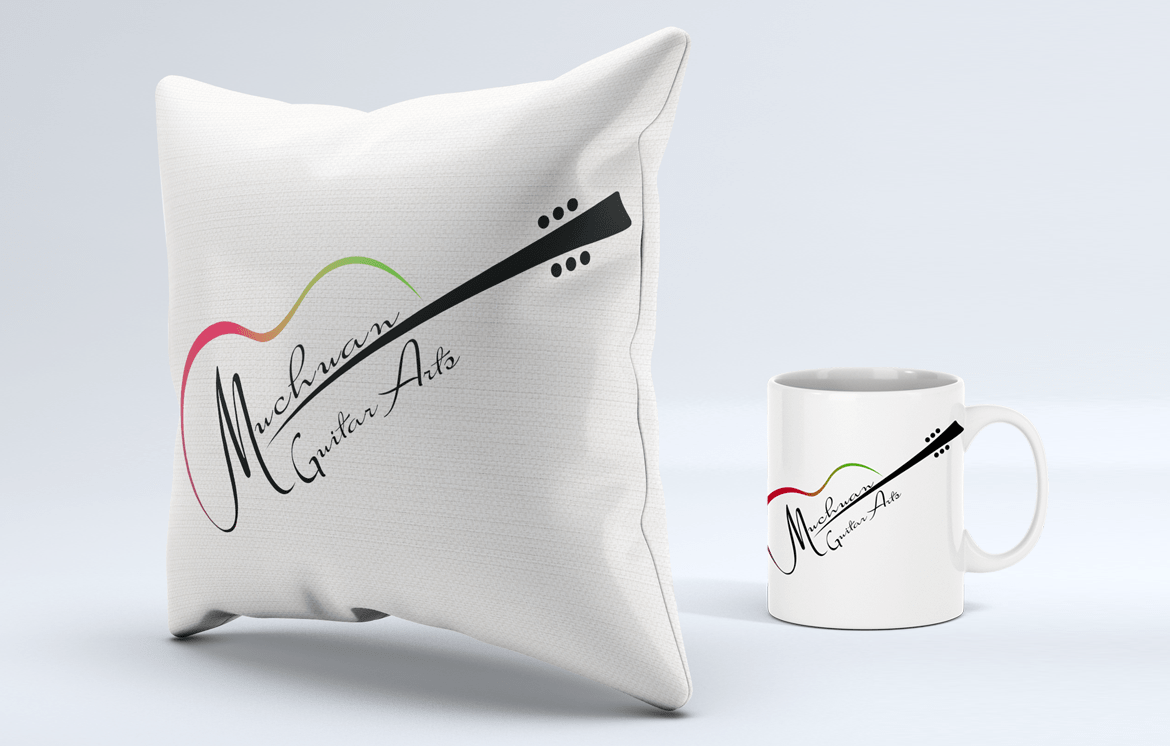 MuChuan Guitar Arts Pillow and Mug