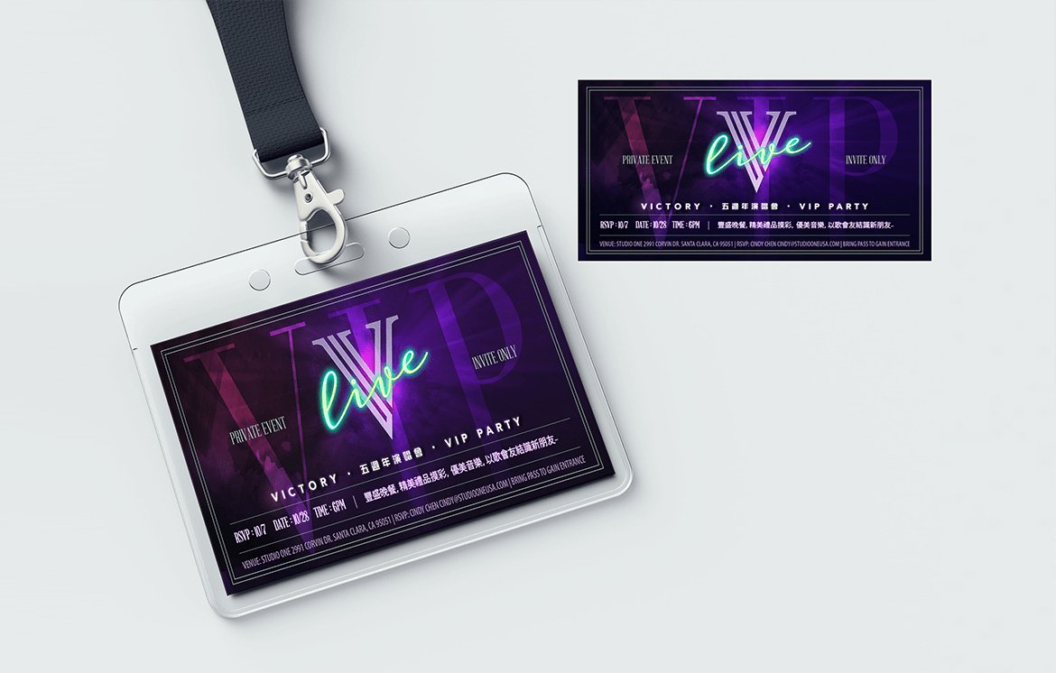 V-Live VIP Badges