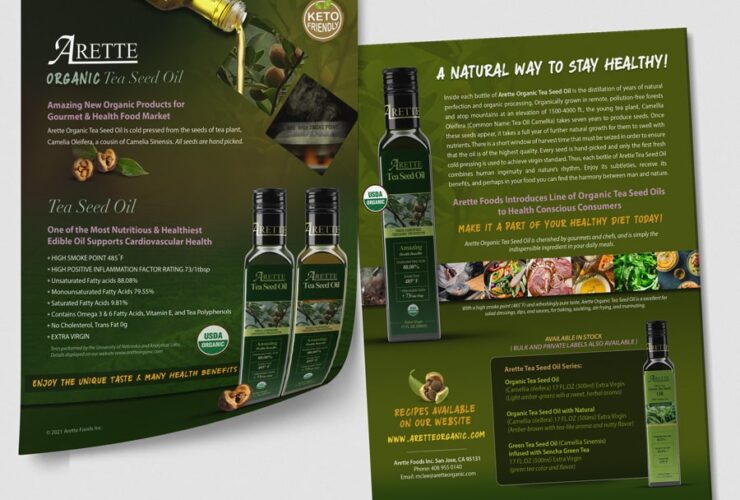 Arette Organics Flyer Portfolio Thumbnail