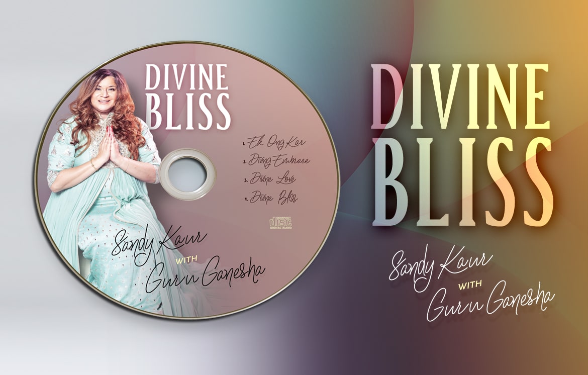 Divine Bliss by Sandy Kaur with Guru Ganesha CD Promo