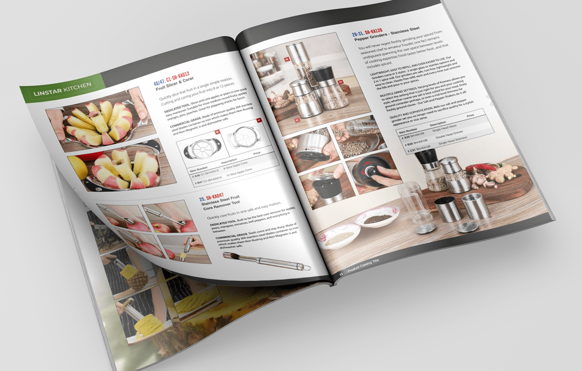 Linstar Kitchen Catalog Spread
