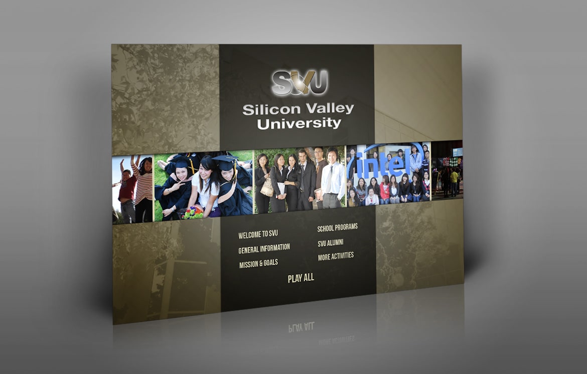Silicon Valley University DVD Menu