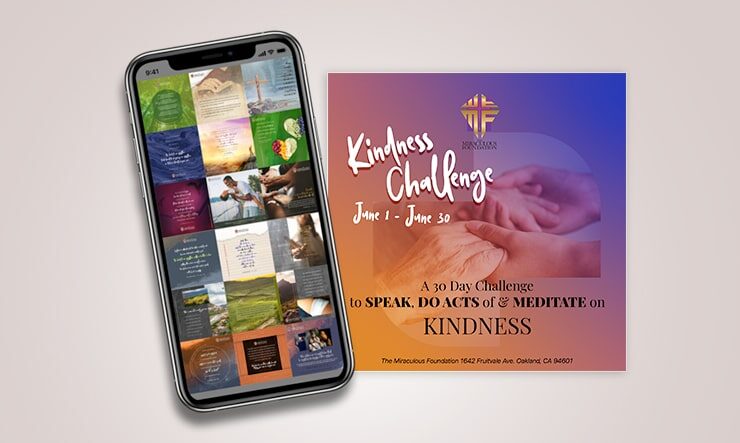 30 Days of Kindness Challenge Social Media Graphics