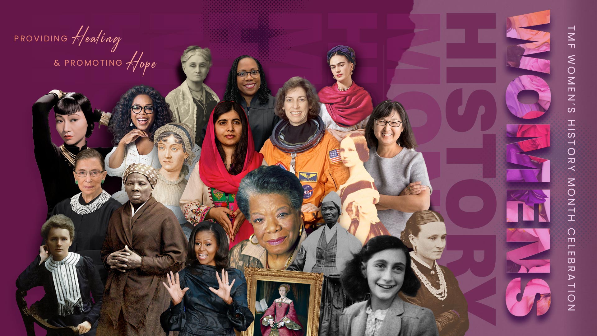 Womens Histry Month TMF Gospel Brunch Youtube Cover Photo