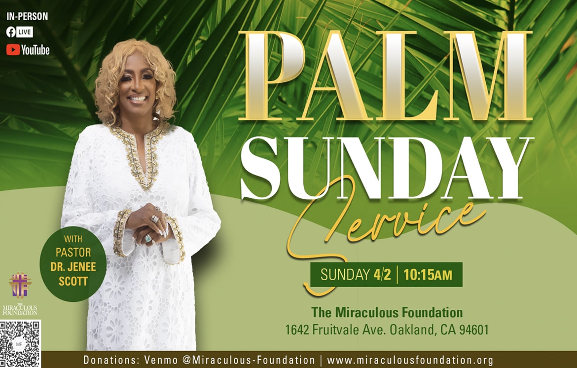 TMF Palm Sunday Video & Flyer