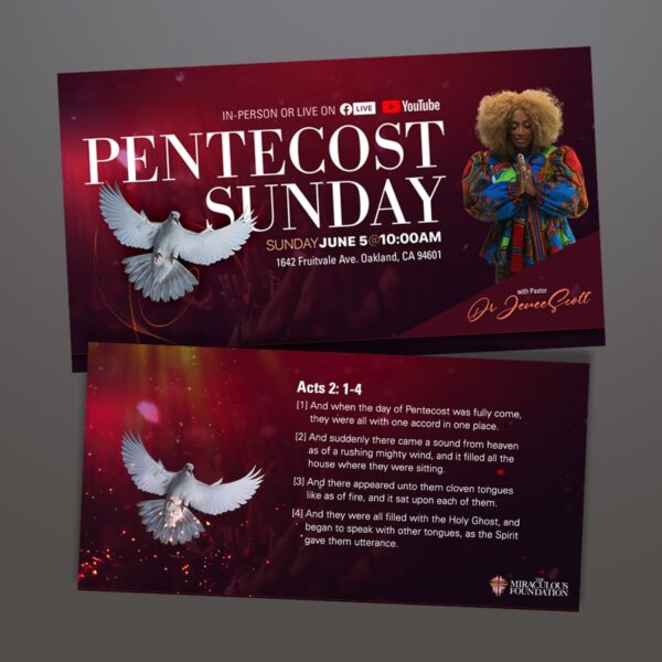 The Miraculous Foundation Church Service Pentecost Videos