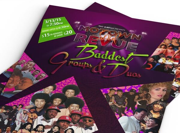 motown soul revue baddest groups and duos event branding
