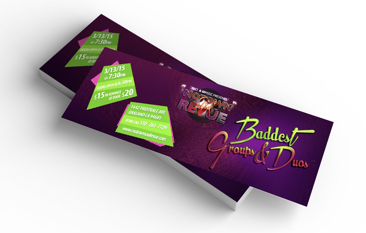 motown soul revue baddest groups and duos ticket
